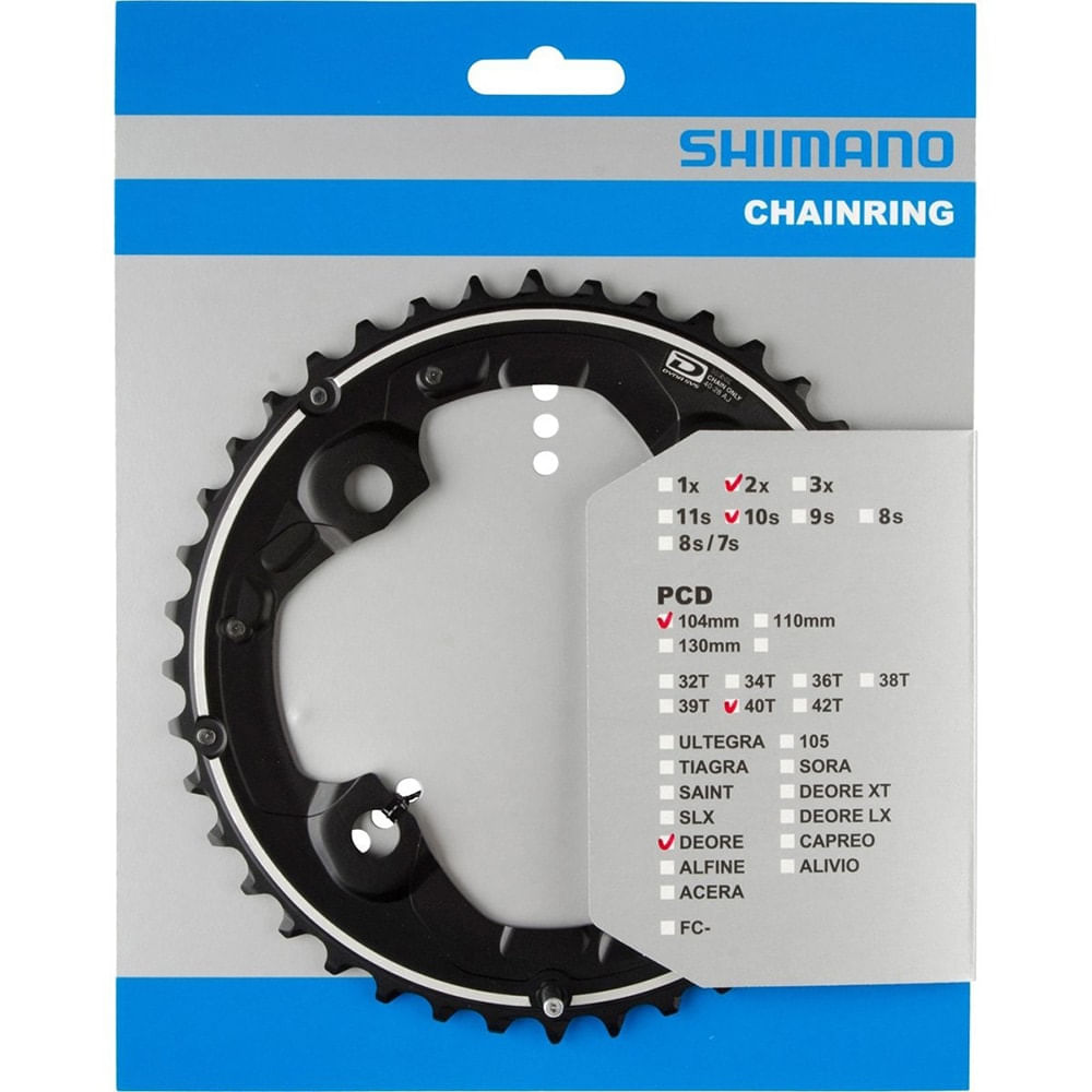 shimano 38t chainring